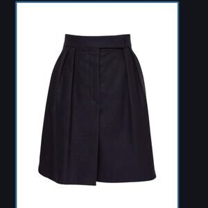 MaxMara black linen skirt size 10